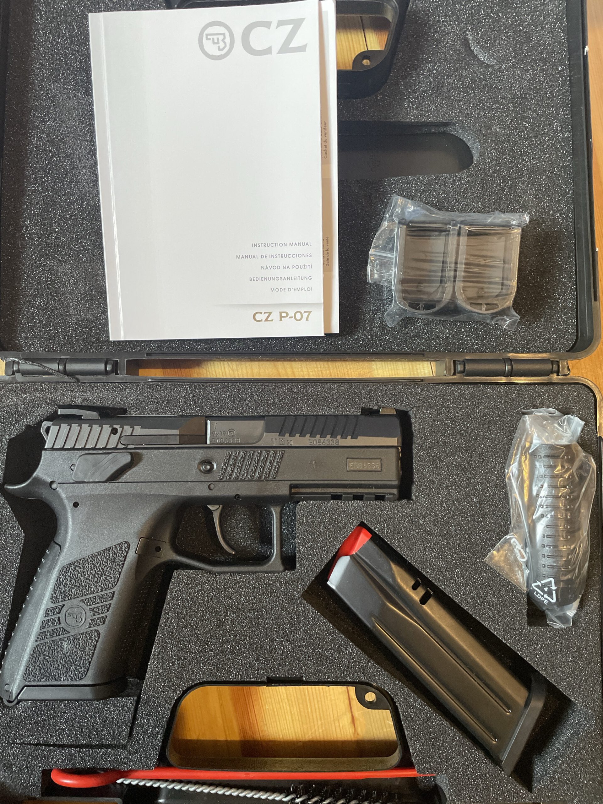 CZ P-07 9x19