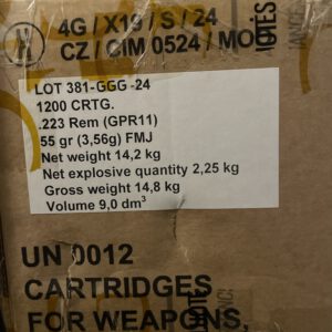 GGG .223Rem 55gr FMJ 1200 Stck.