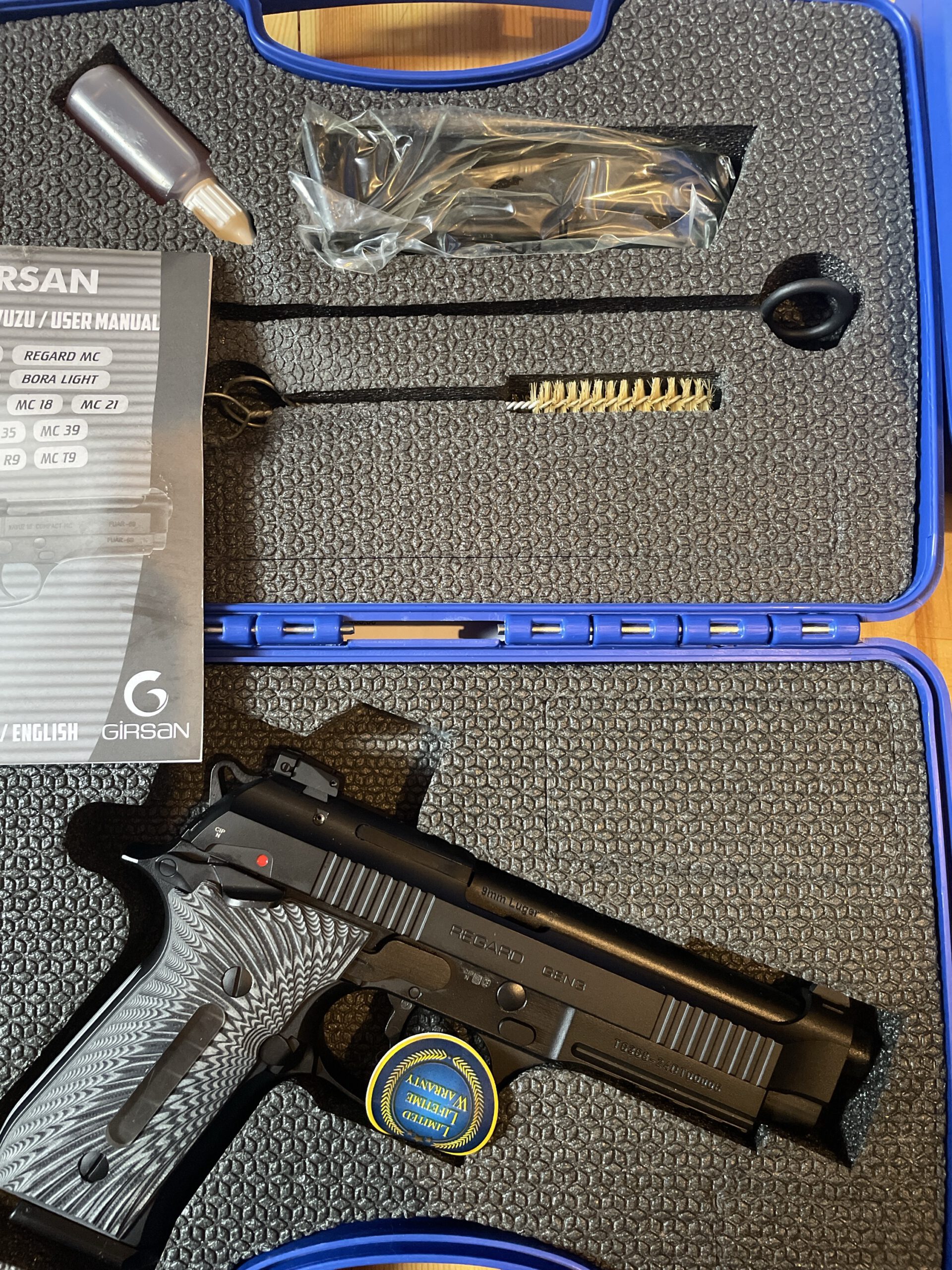 Girsan Regard Gen 3 Black (9x19) mit Daumensicherung