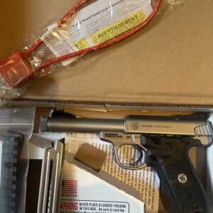 Smith&Wesson SW 22 Victory Lauf mit Gewinde .22lfb stainless Fiber Optic