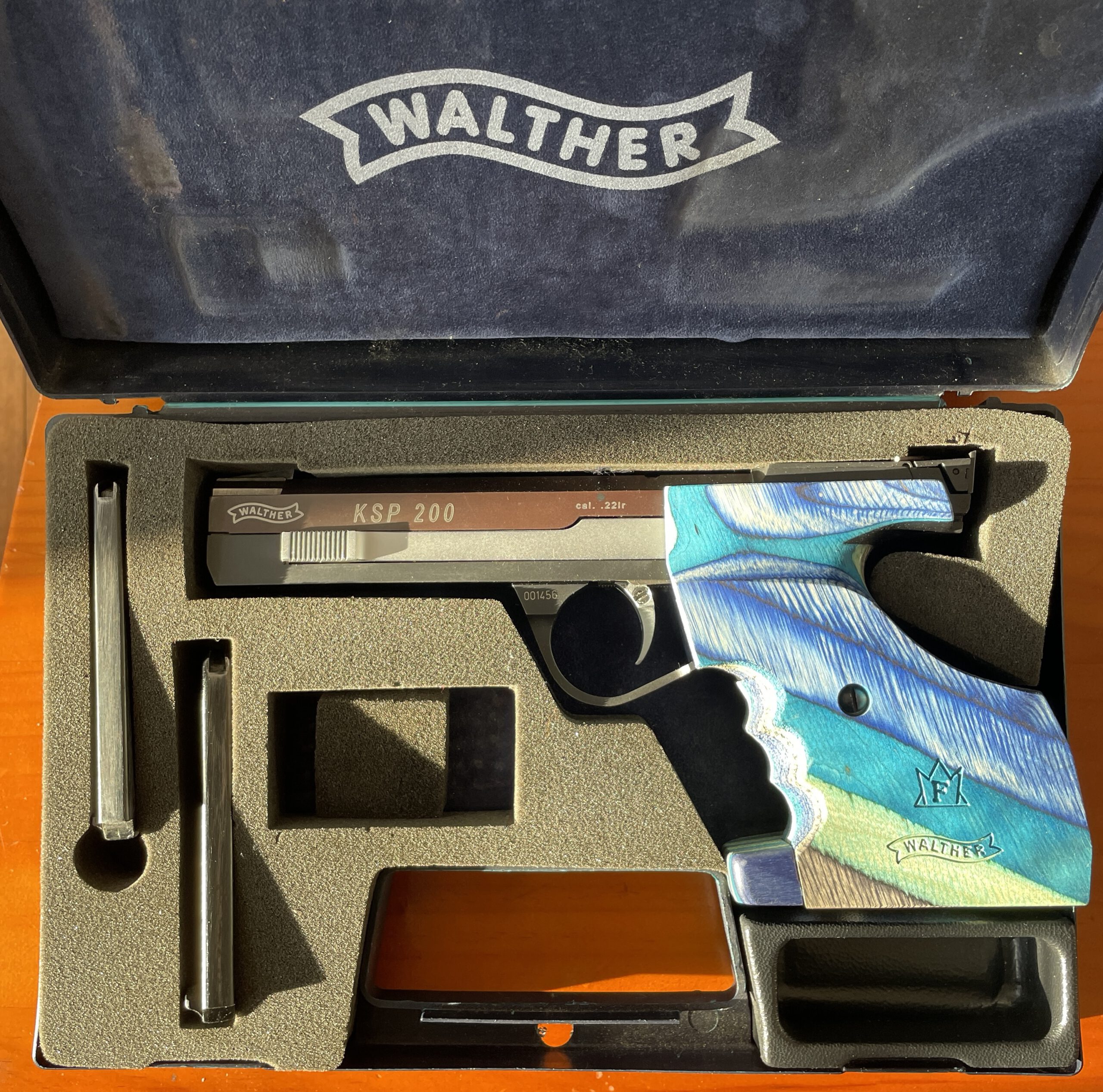 Walther KSP 200 .22lfb neues Griffstück guter Zustand
