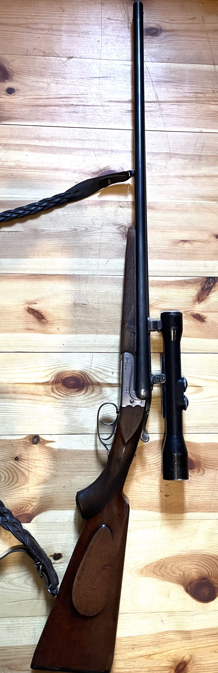 Doppelflinte Suhl Kessel Heidersbach Zustand gut