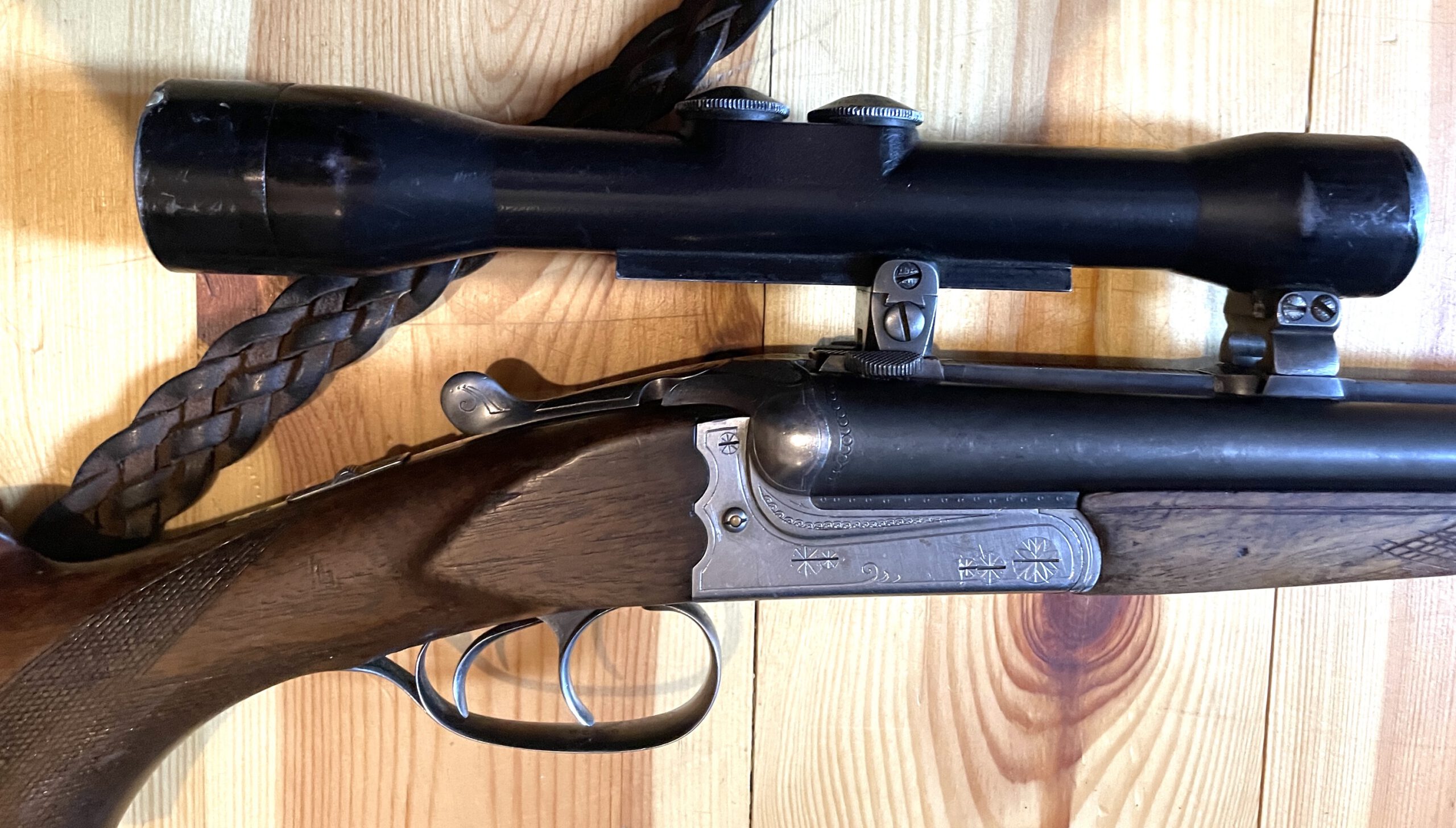 Doppelflinte Suhl Kessel Heidersbach Zustand gut – Bild 2