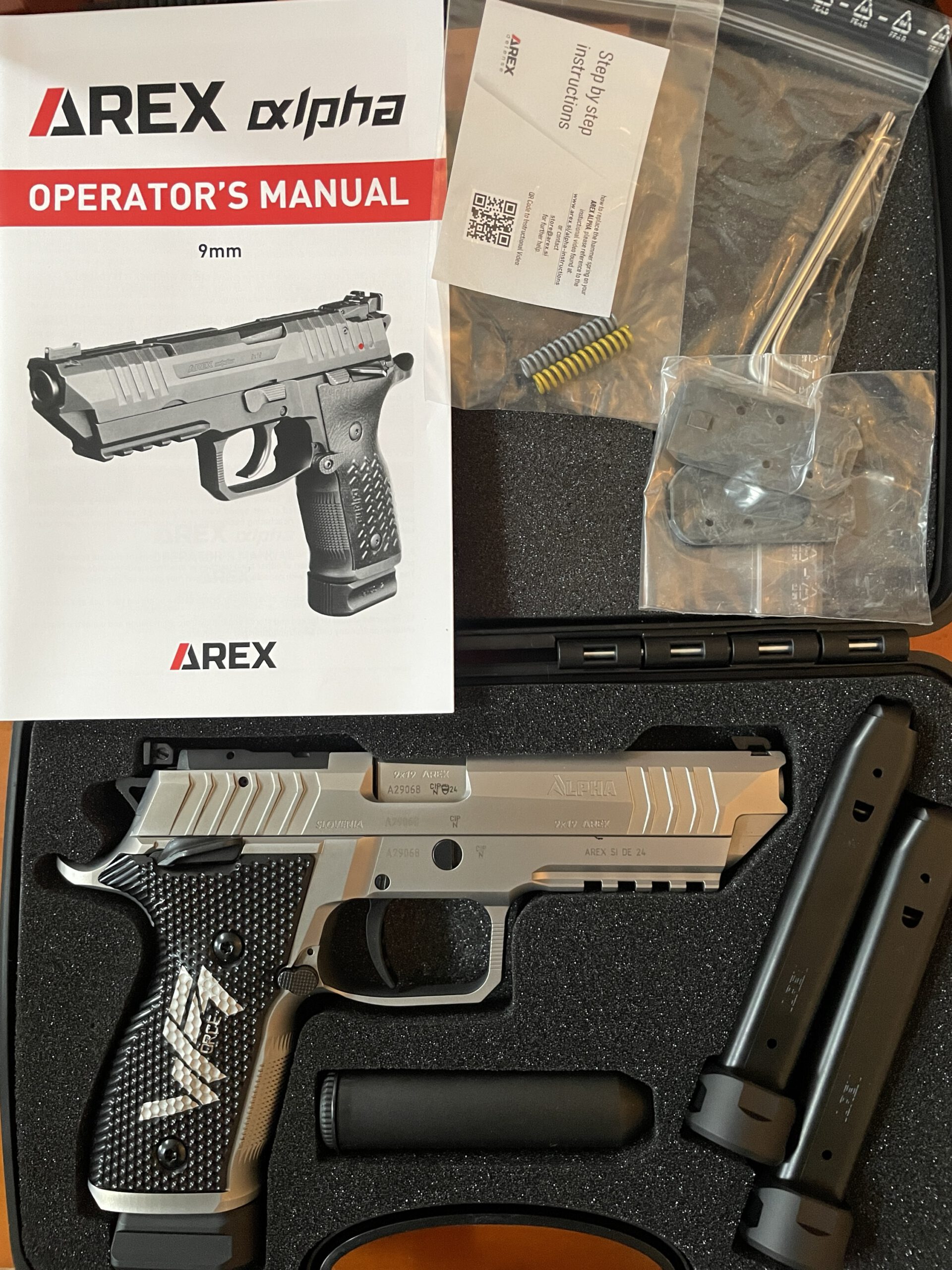Arex Alpha Race WFORCE1 9x19