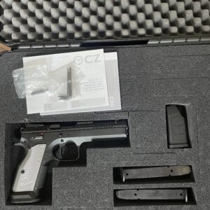 CZ TS2 Silver Black Polycoat