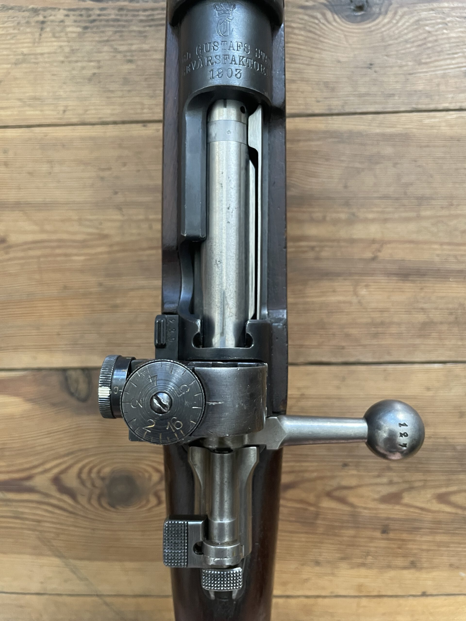 Mauser M96 Söderin Diopter – Bild 4