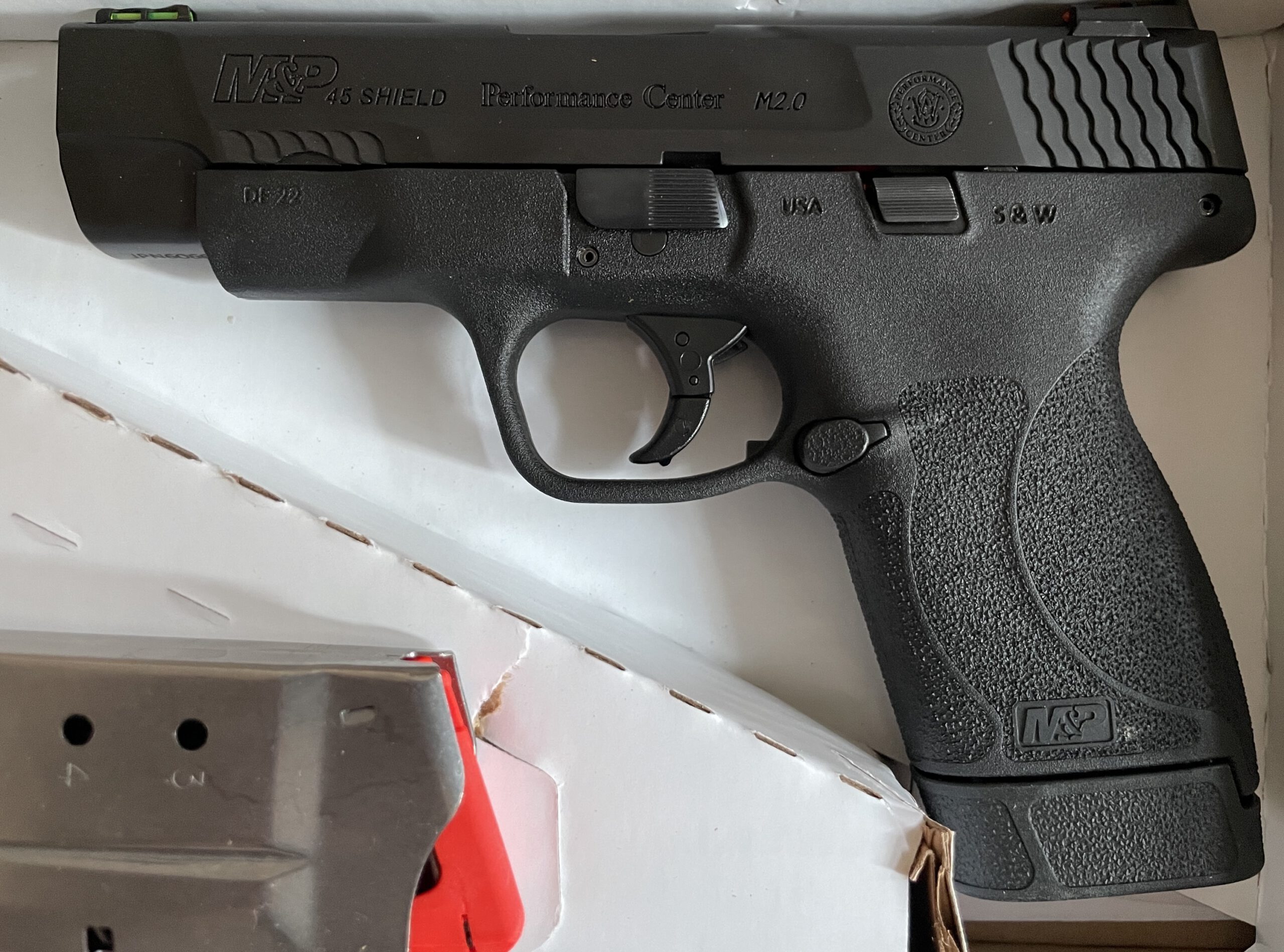 Smith&Wesson M&P45 SHIELD M2.0, 4.0" (Fiber-Optik) – Bild 2