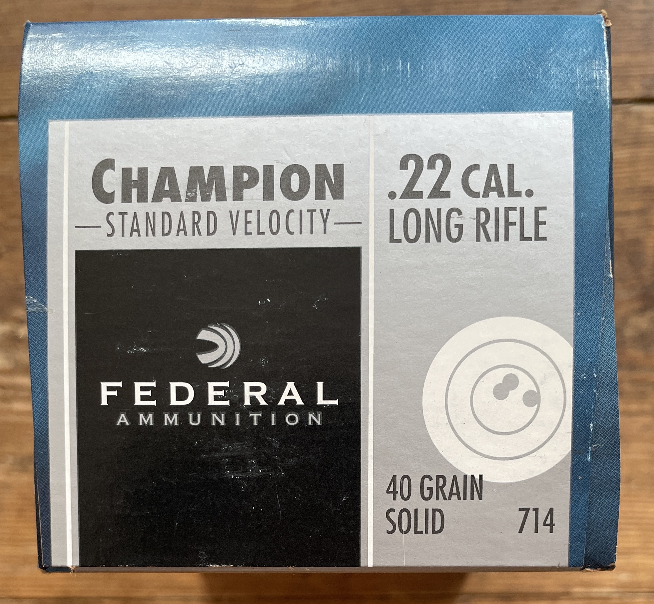 Federal Champion .22lr Target
