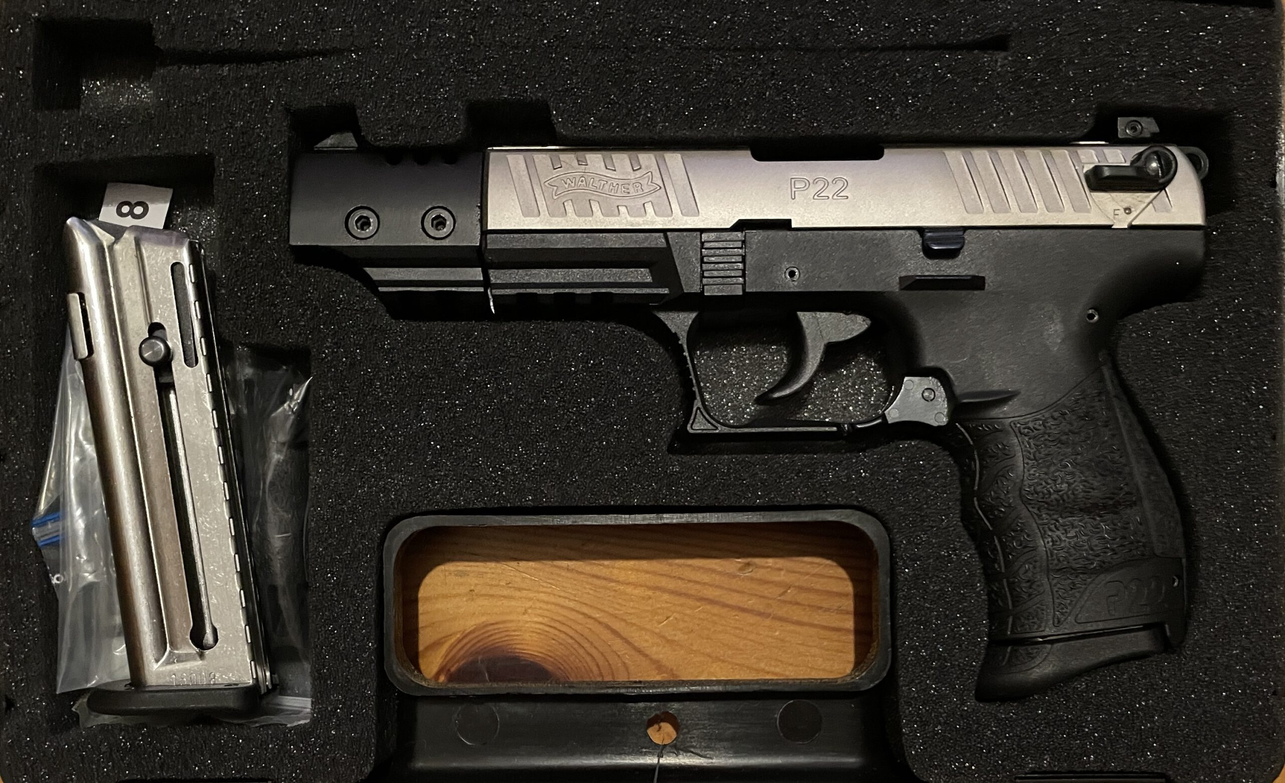 Walther P22 Target Nickel