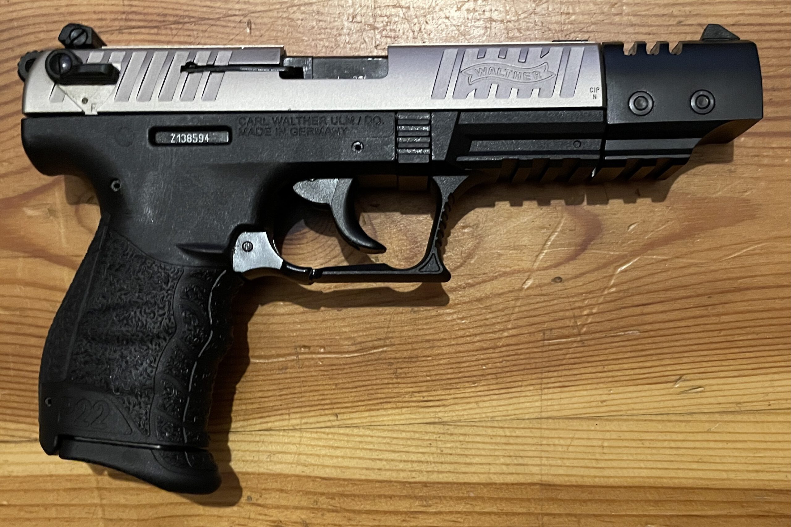 Walther P22 Target Nickel – Bild 2