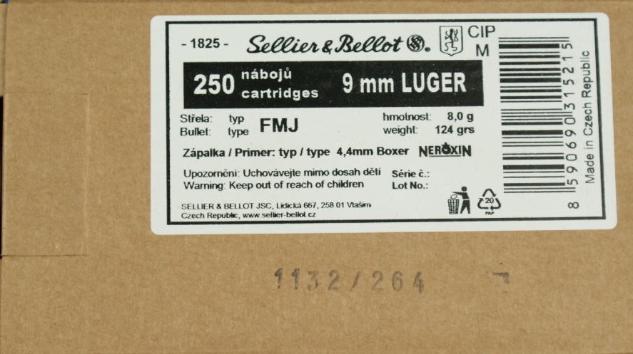 Sellier&Bellot 9x19